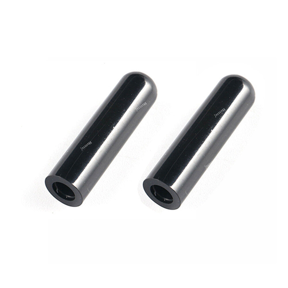 Set of 2 Interior Car Door Lock Pin Knob Button Cap Trim Insert Black for BMW for X5 Q