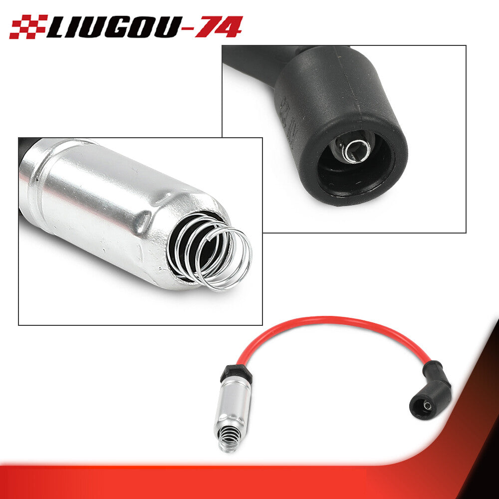 8 Pack Square Ignition Coil and Spark Plug Wires Fit for GMC 48L 53L 60L New - v
