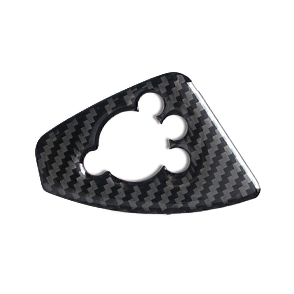 Fit for Audi TT TTRS 2008-14 Carbon Fiber Car Interior Door Lock Button Cover Trim