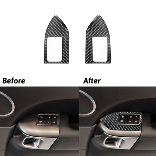 Red Carbon Fiber Front Headlight Eyelid Eyebrow Trim For Z4 E89 2009-2015 v