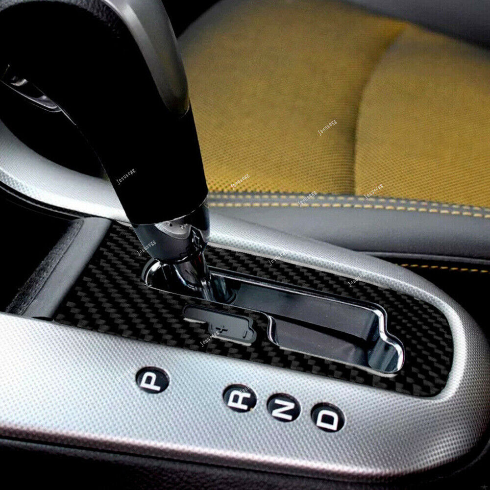Carbon Fiber Center Console Gear Shift Box Cover Trim for Chevrolet for Cruze 09-15