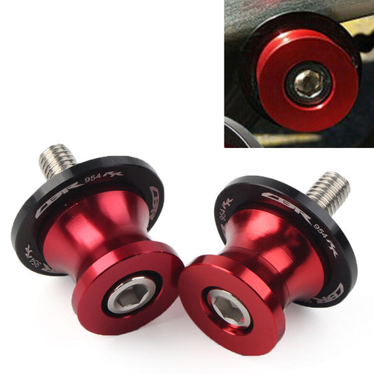 for Honda CBR954RR 2002-2003 Motorcycle Swingarm Spools Slider Stand Screws M8