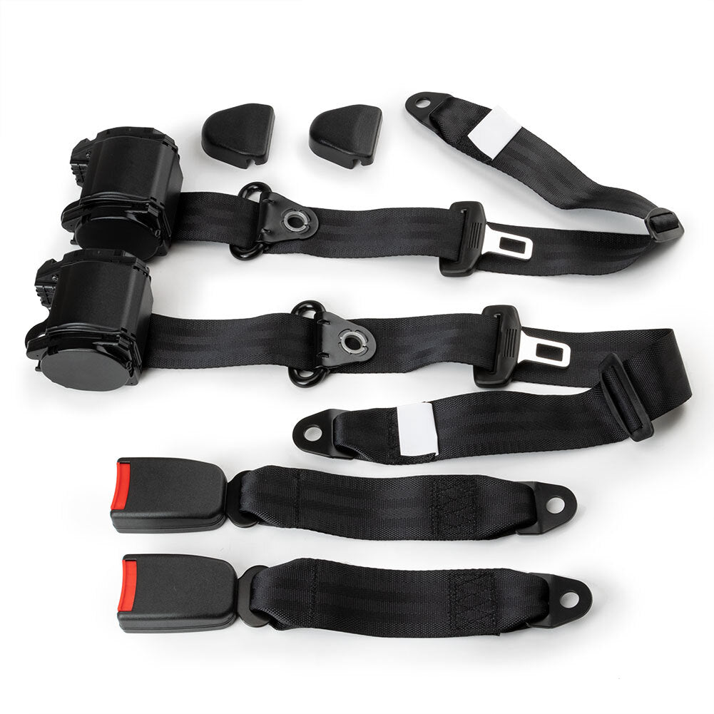 629441 For Bus Truck Car 3 Point for Seat Belt Lap Safety Seatbelt Set Q