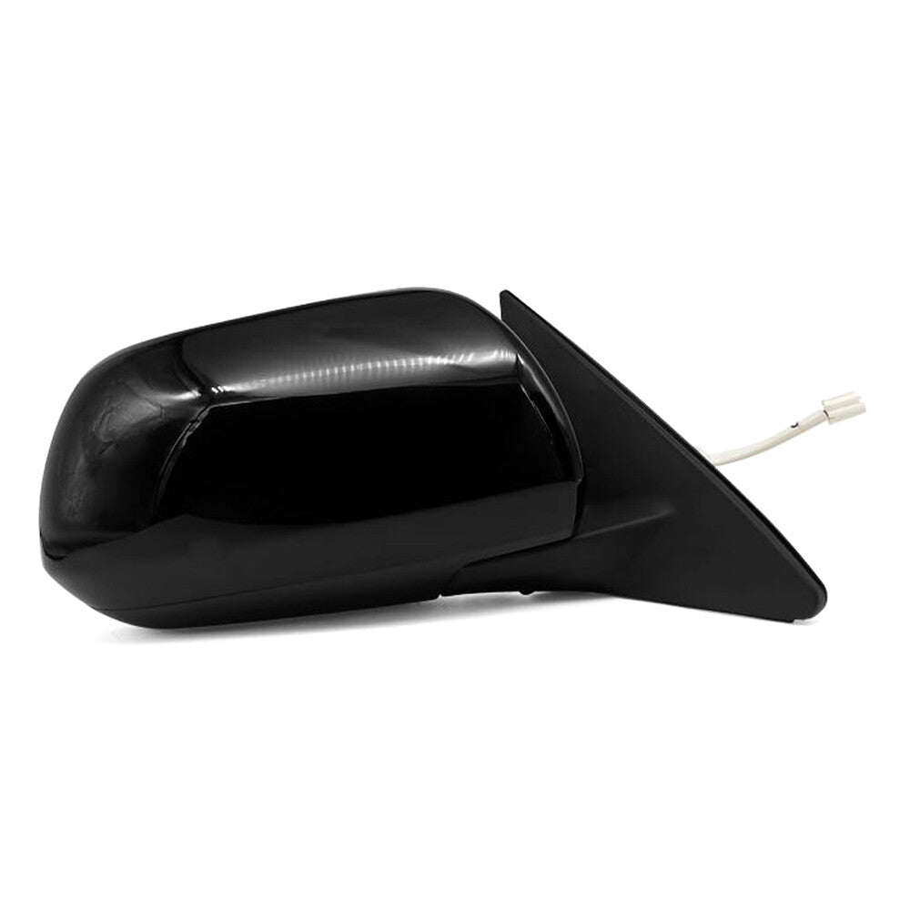 Side mirror passenger R for 08-13 Highlander, power manual folding/black 3-pin - n