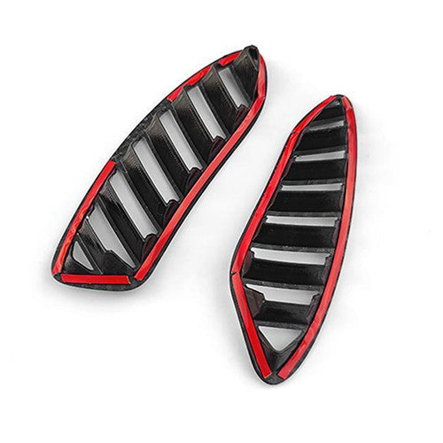 Carbon fiber style dashboard air conditioning switch cover for 2015-20 for mini F55 F56