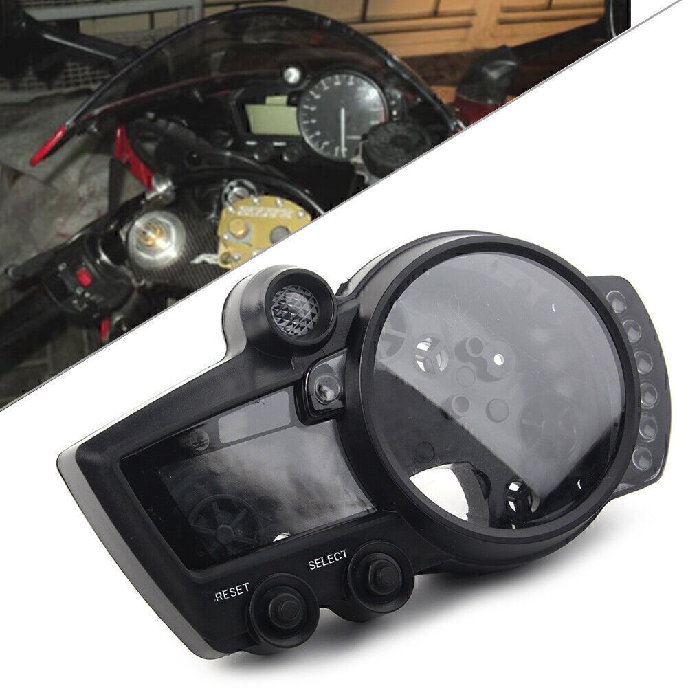 for Yamaha YZF R6 2003 2004 Tachometer Speedometer Housing Cover Gauge Case Q