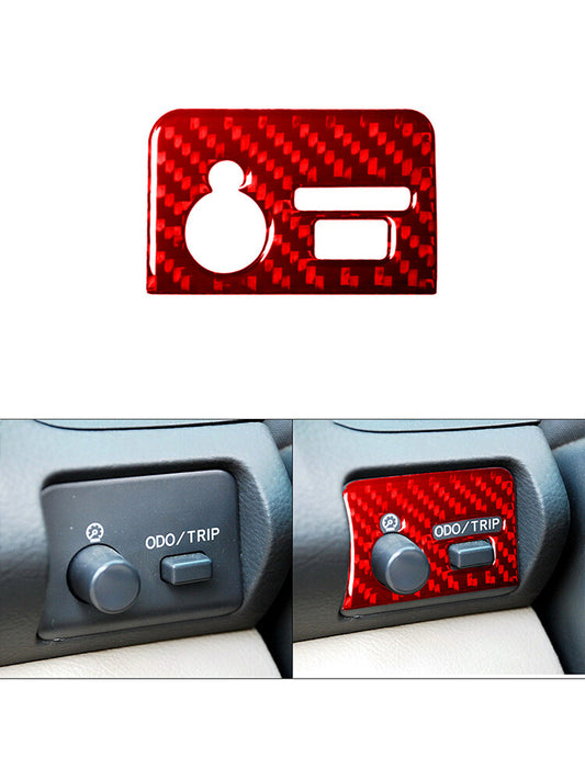 Carbon Fiber Front Window Lift Panel Trim For Land for Range Rover Sport 2014-2017 v