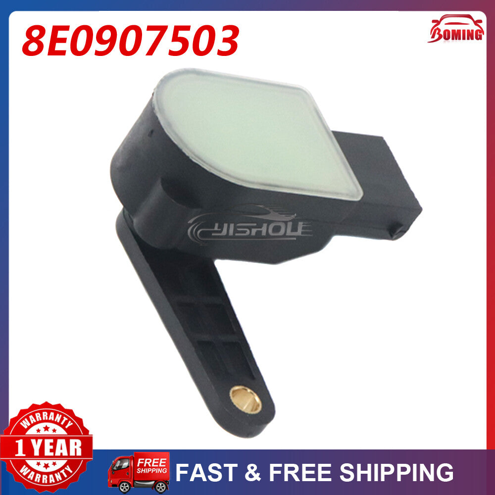 8E0907503 is for Audi Allroad 2001 - 05 headlight leveling liquid level sensor (front and rear). Q