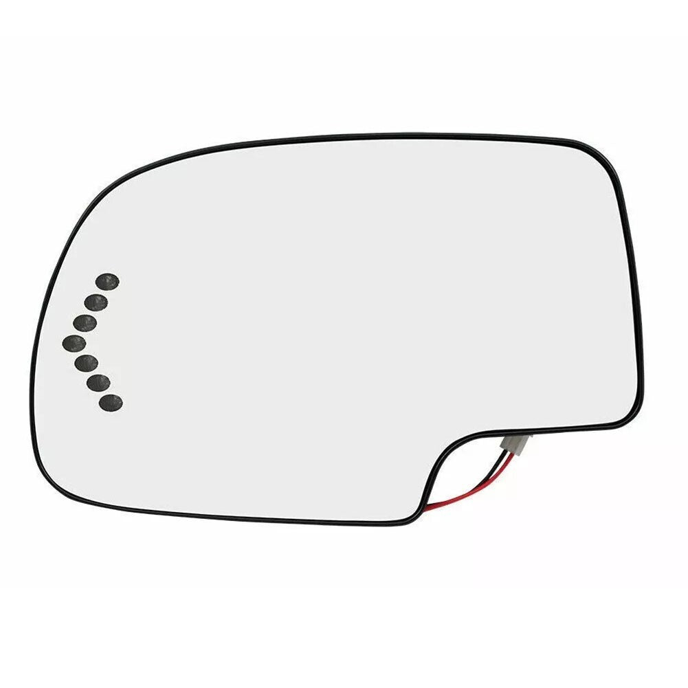 Driver Side LH Mirror Glass Heated Turn Signal 88944391 for Chevy 2003-2007