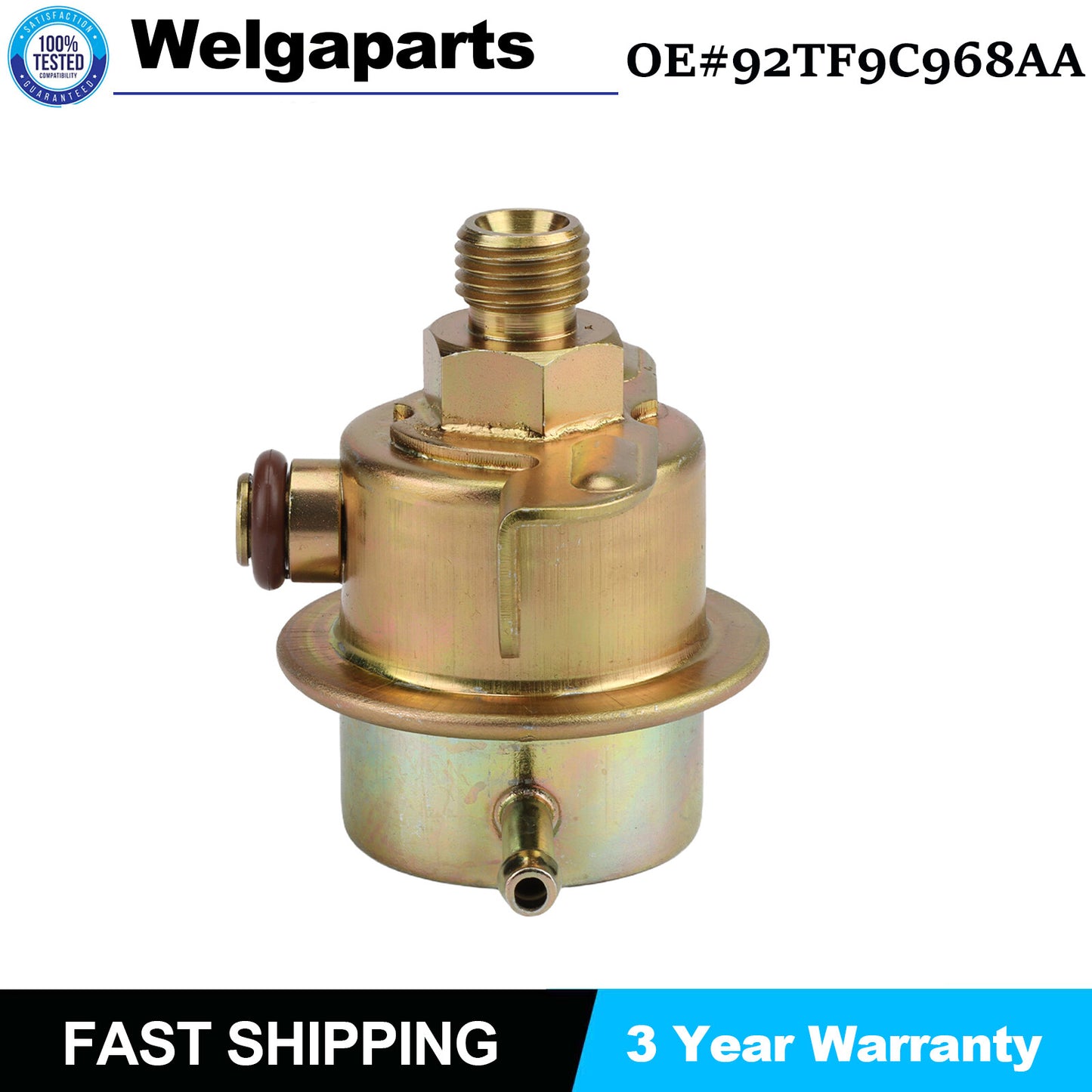 1PC F2TZ9C968AA 92TF9C968AA for Ford for Mazda 1991-1998 NEW Fuel Pressure Regulator