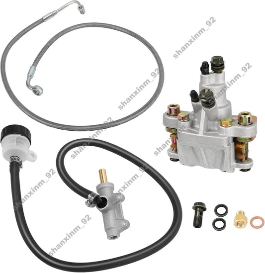 Rear Brake Caliper  Master Cylinder  Hose Line for Polaris Sportsman 600 800