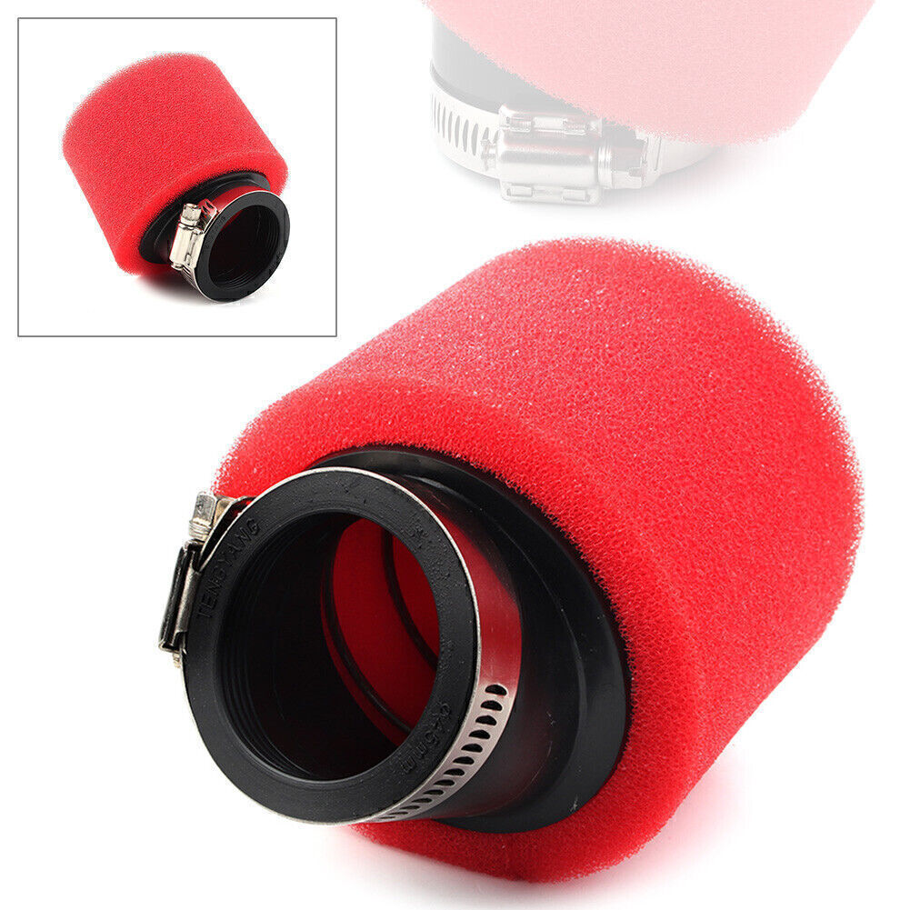 45MM Red Foam Air Filter for Honda XR50 CRF50 KLX110 SDG SSR 125 150CC Oblique Q