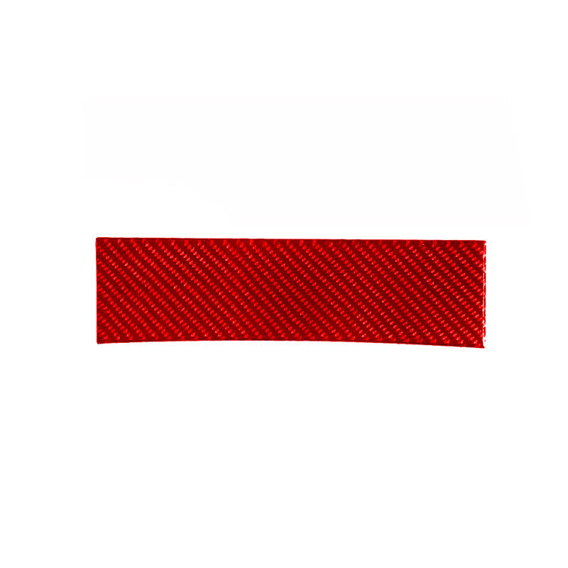 Air Conditioner Dashboard Trim Cover Carbon Fiber for VW for Passat 2006-2011 Red v