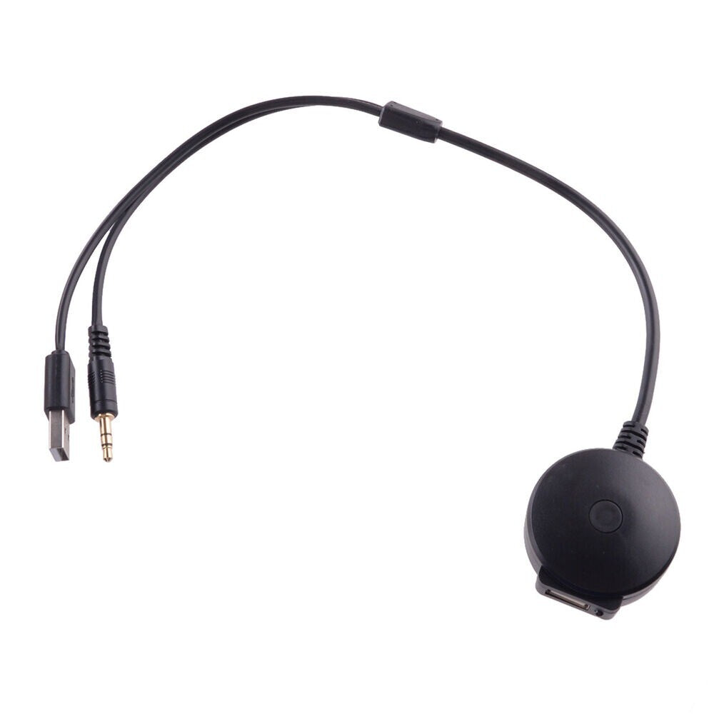 Wireless Bluetooth USB 3.5mm AUX Audio Adapter Cable for Mini Cooper New n