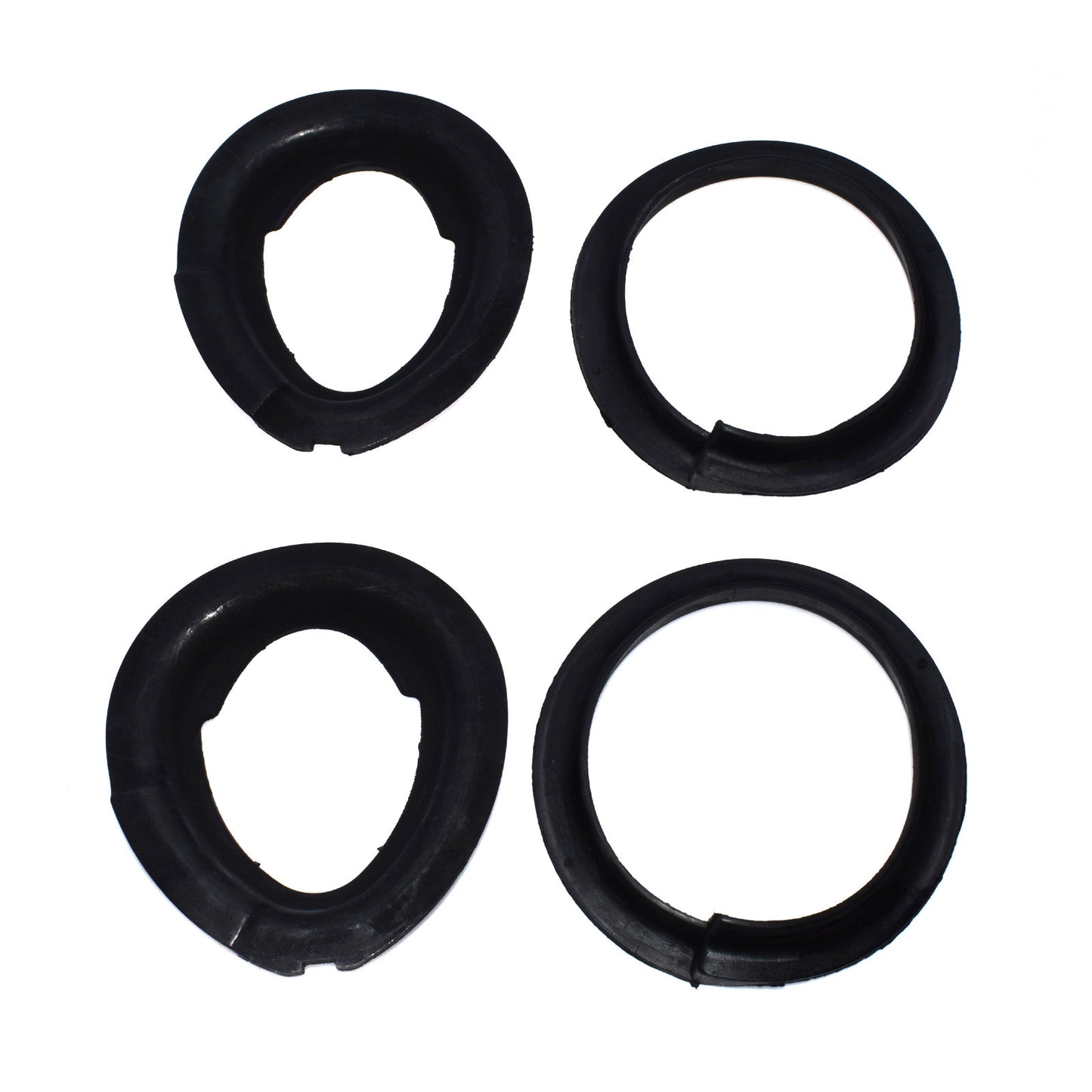 4-piece front upper and lower spring coil pads suitable for E39 31331091867, 31331096664- n