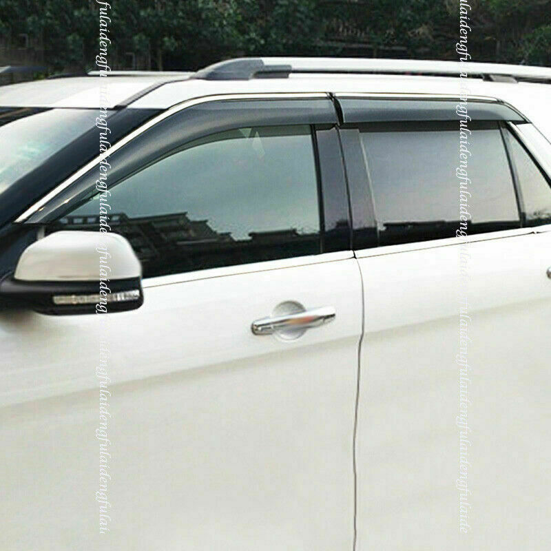 for Ford Explorer 2011-2019 Window Wind Visors Sun Rain Guard Vent Deflectors