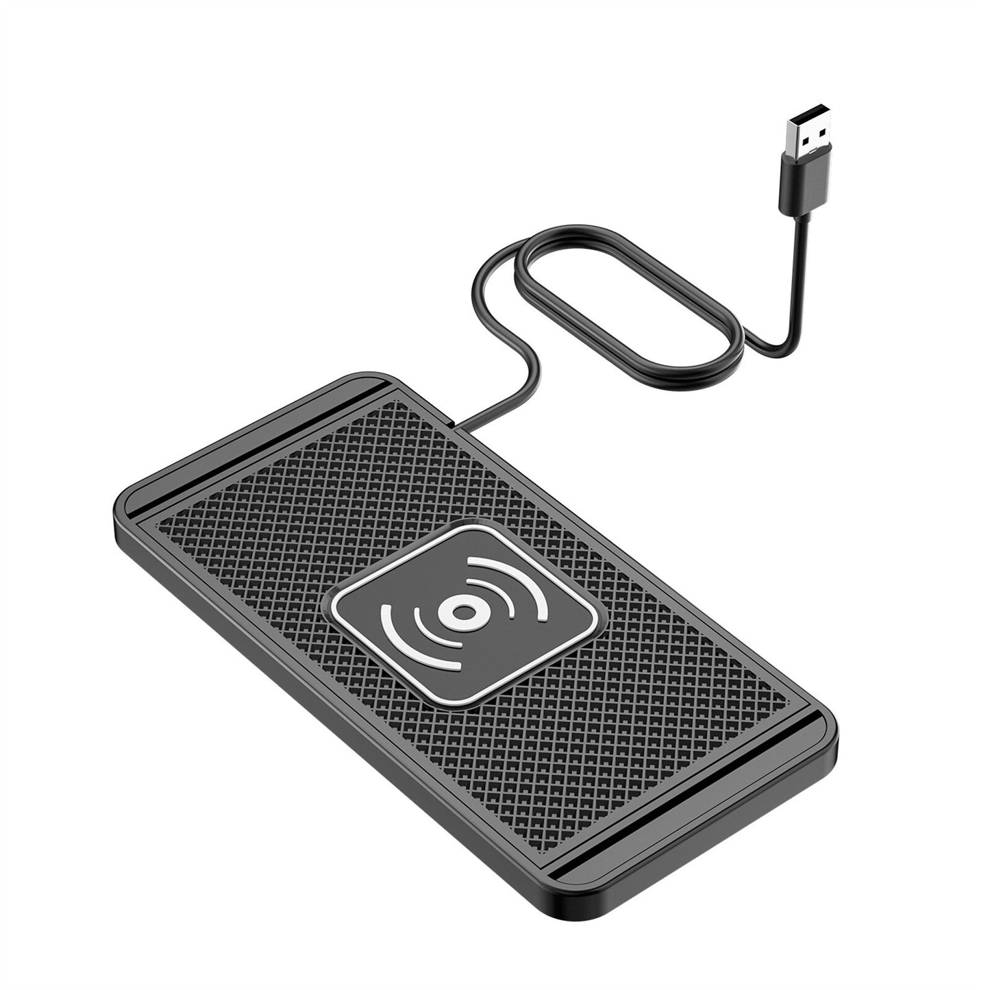 Non-slip Silicone Car Wireless Fast Charger Charging Pad Dock Dashboard Mount