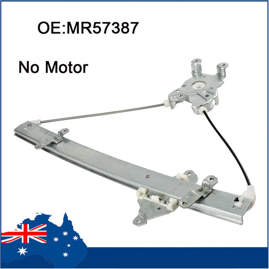 1x Front Left Power Window Regulator MR573877 for Mitsubishi Outlander 03-06 AU Q