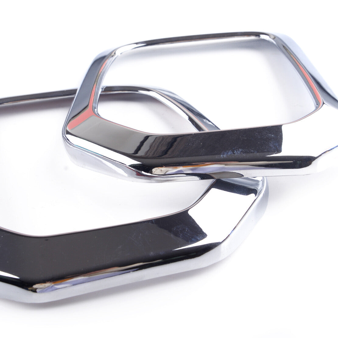 Car for CHRome Front Bumper Fog Light Lamp Cover Trim fit for Tacoma 2016-20 v