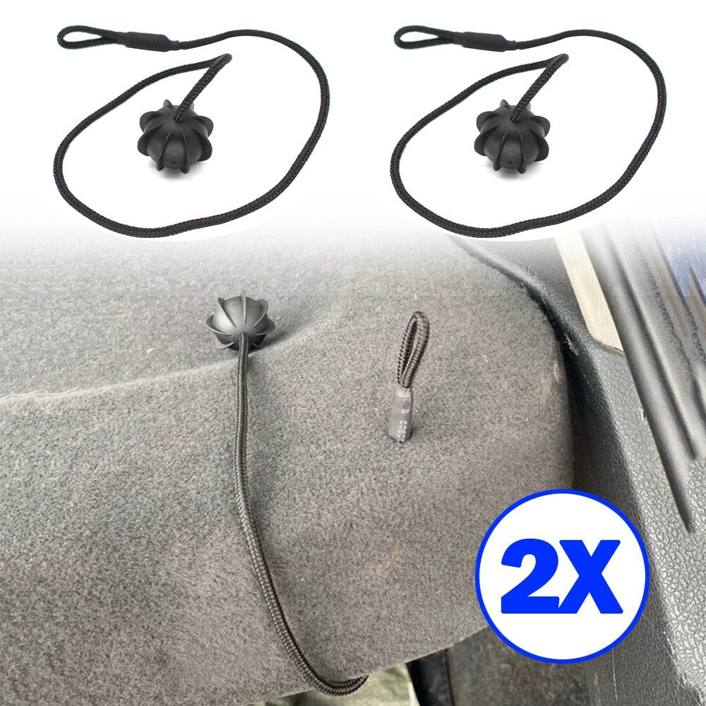 for VW for Golf 5 6 7 GTI R32 Halteband Haltegummi Hutablage Kofferraumabdeckung *2 Q