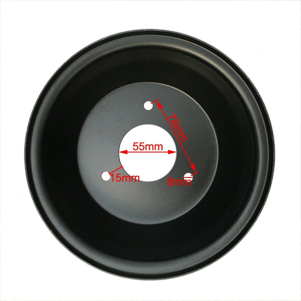 7 ATV Rim for 16x8-7 Tyre 3 Stud Wheel Rim for Quad Bike Buggy Go Kart Mower