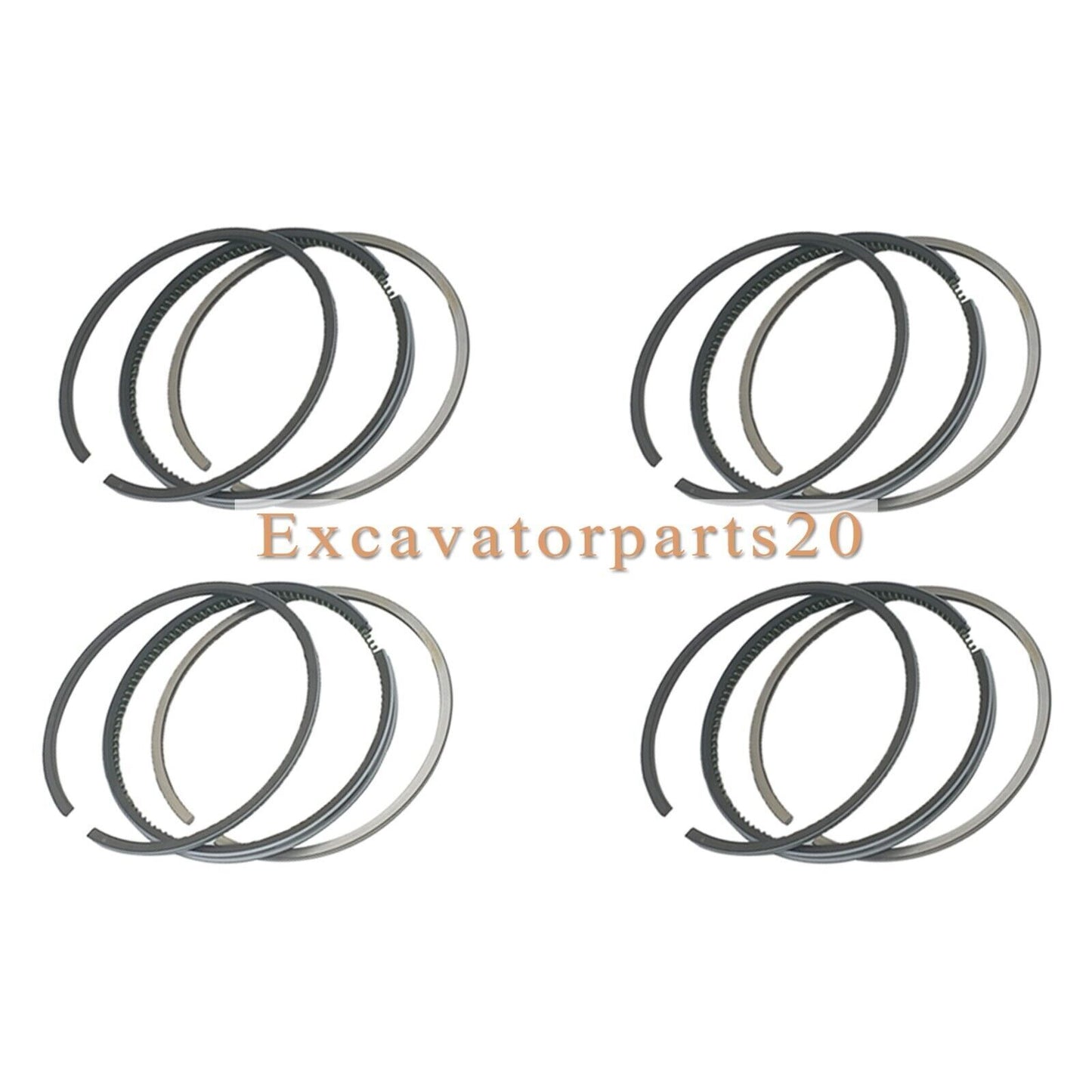 Brand new piston ring kit suitable for K4E engine trucks and excavators -