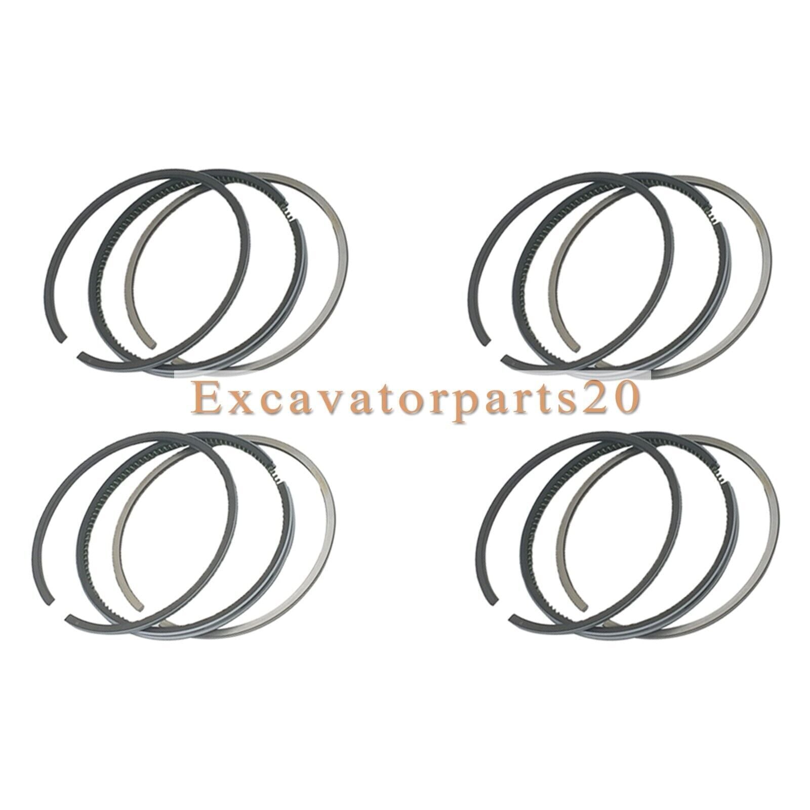 Brand new piston ring kit suitable for K4E engine trucks and excavators -
