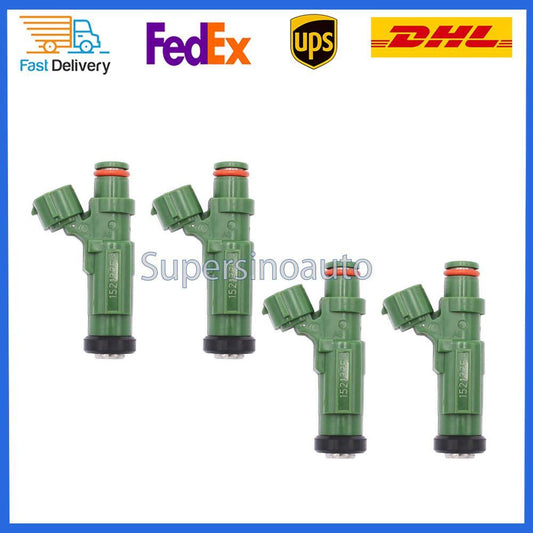 Fits for Yamaha Outboard F150 HP 4T 2005 4Pcs Fuel Injectors 63P-13761-01-00