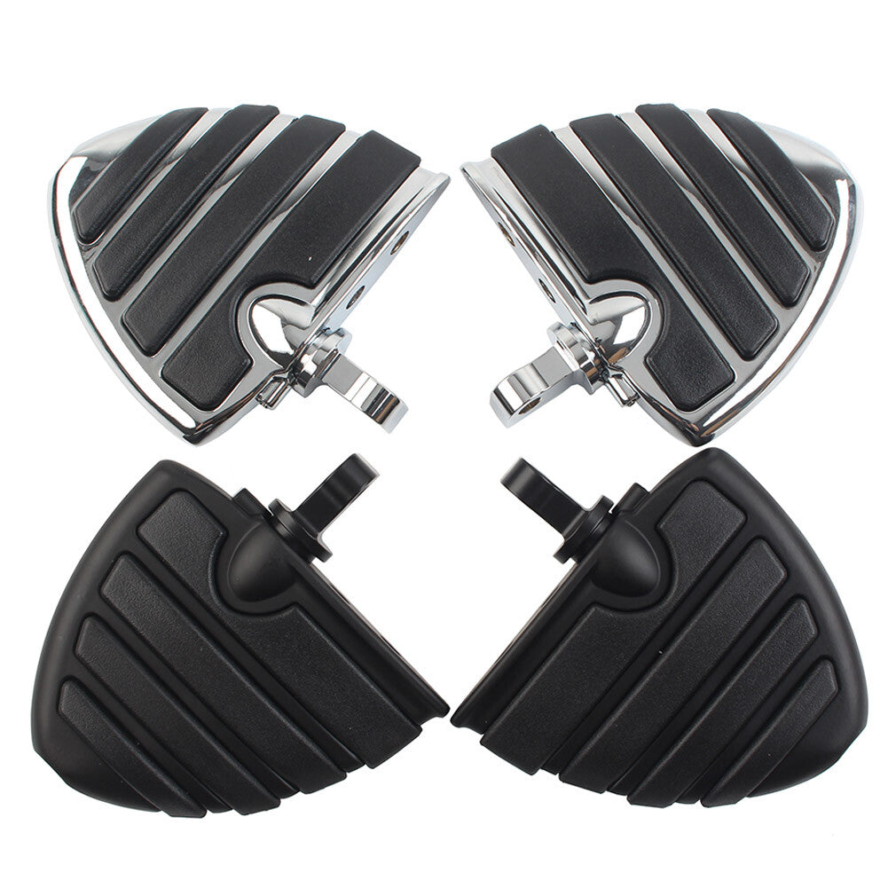for Harley XL883N XL883L XL1200C Foot Pegs Footrests Footpegs 10mm