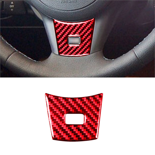 Red Carbon Fiber Steering Wheel Lower Cover Trim for BMW 6Series M6 2004-2010