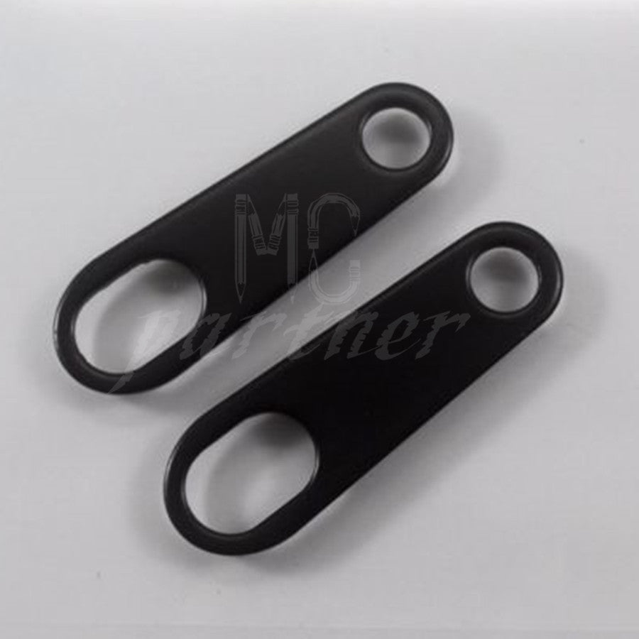 Black Rear Turn Signal Relocater Holder Shock Bracket Old School Cafe Racer Q