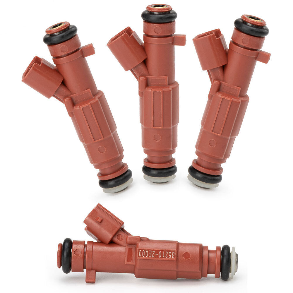 4Pcs Fuel Injector For 2011-2019 for Elantra for Veloster Forte Soul 1.8 2.0L 353102E000