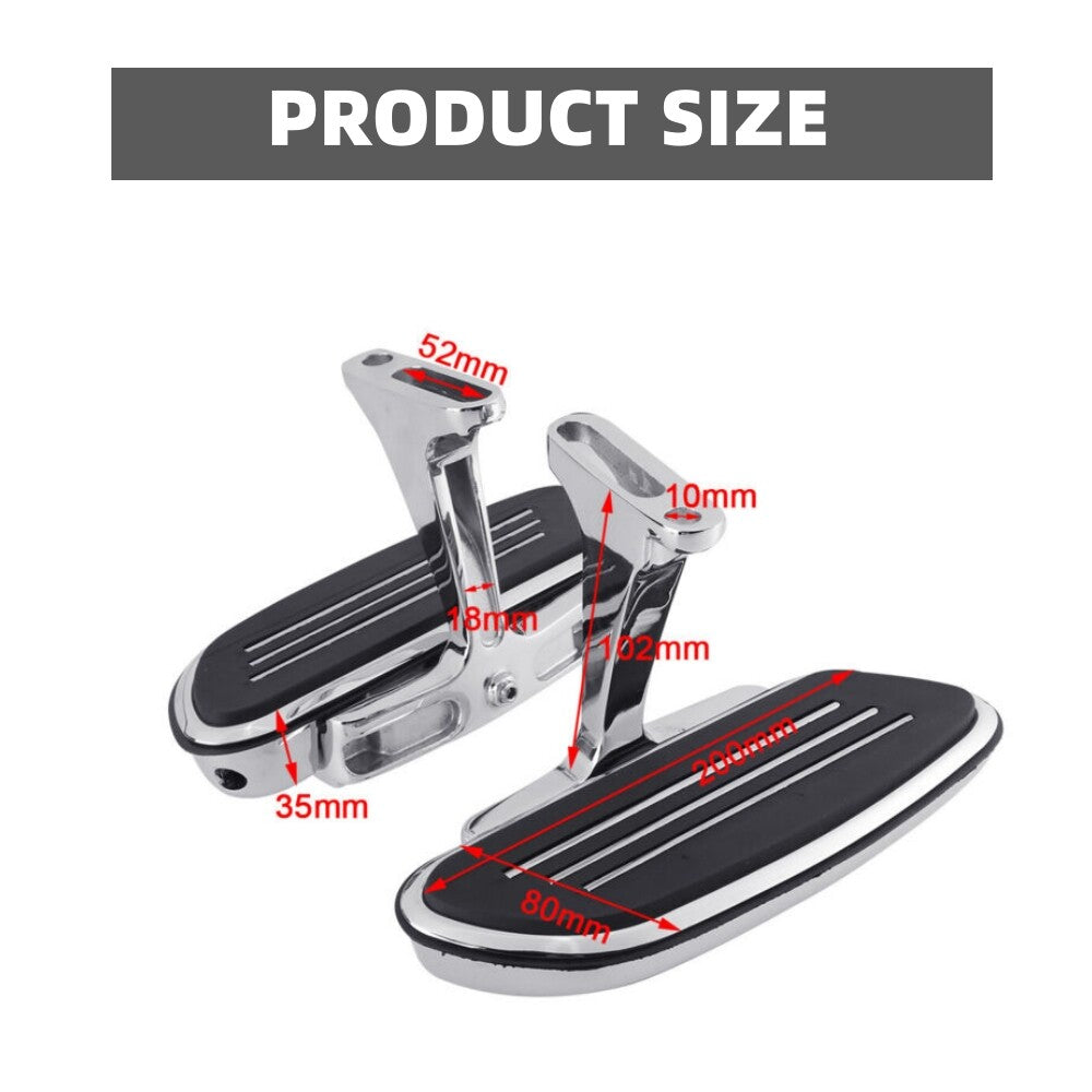 Simplified passenger floor step for Harley Electra Road Glide '09-'24- n