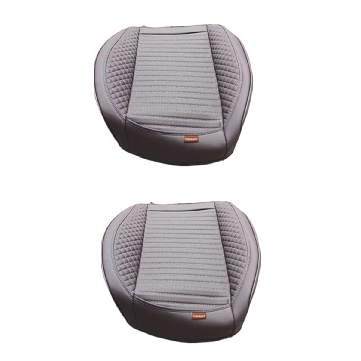 Full Surround Front Car for Seat Cover Breathable PU Leather Pad Mat Chair Protector Q
