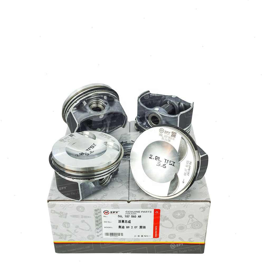 ZPY Piston assembly for Audi B92.0T black pin 06L107065AR 06L107065AR
