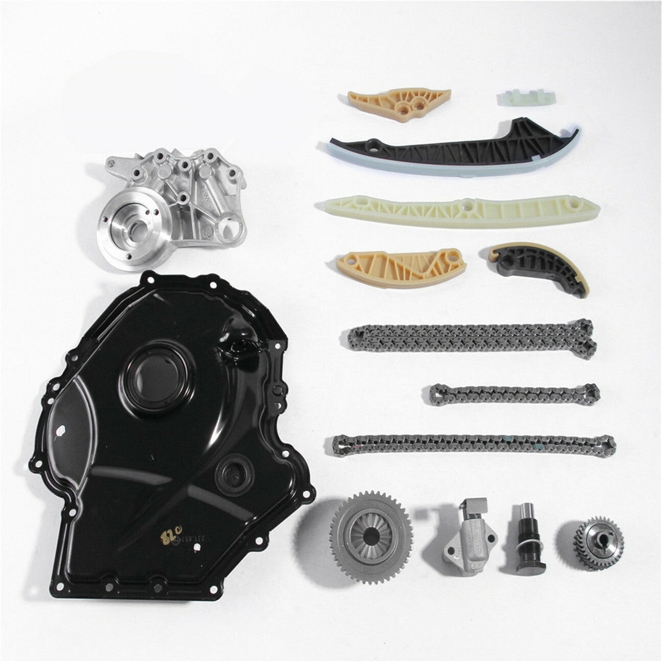 Engine Timing Chain Tensioner Cover Bracket for VW for Golf for Passat for JETTA Amarok 2.0T Q
