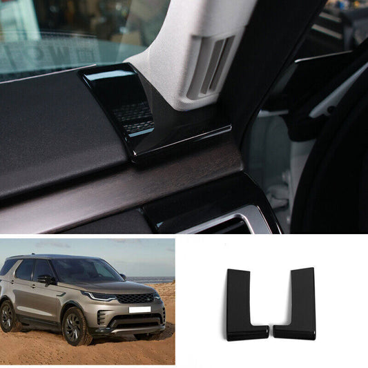for Land Rover Discovery 5 17-2025 Gloss Black Console Dash Both Side Cover Trim