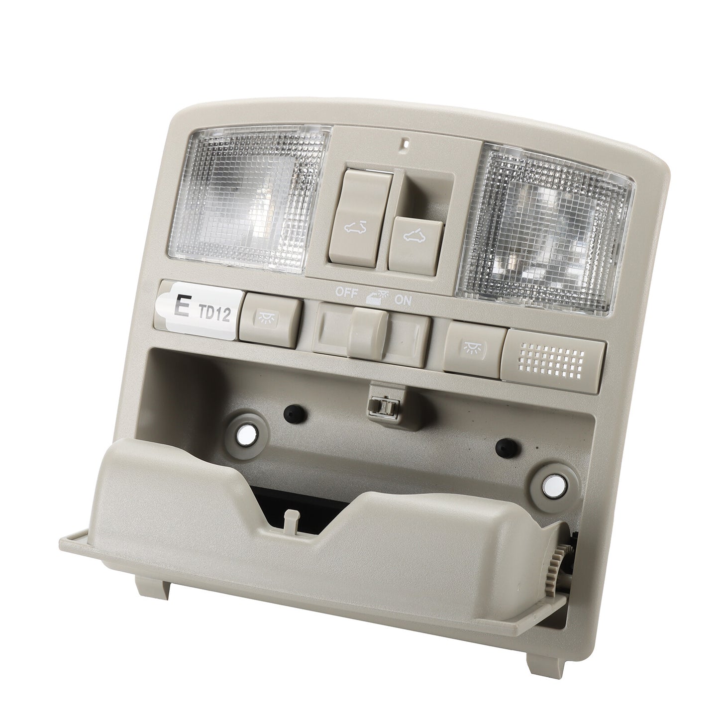 Overhead Console Reading Light w/ Sunroof Switch for Mazda 6 2009-13 CX-9 10-15 Q