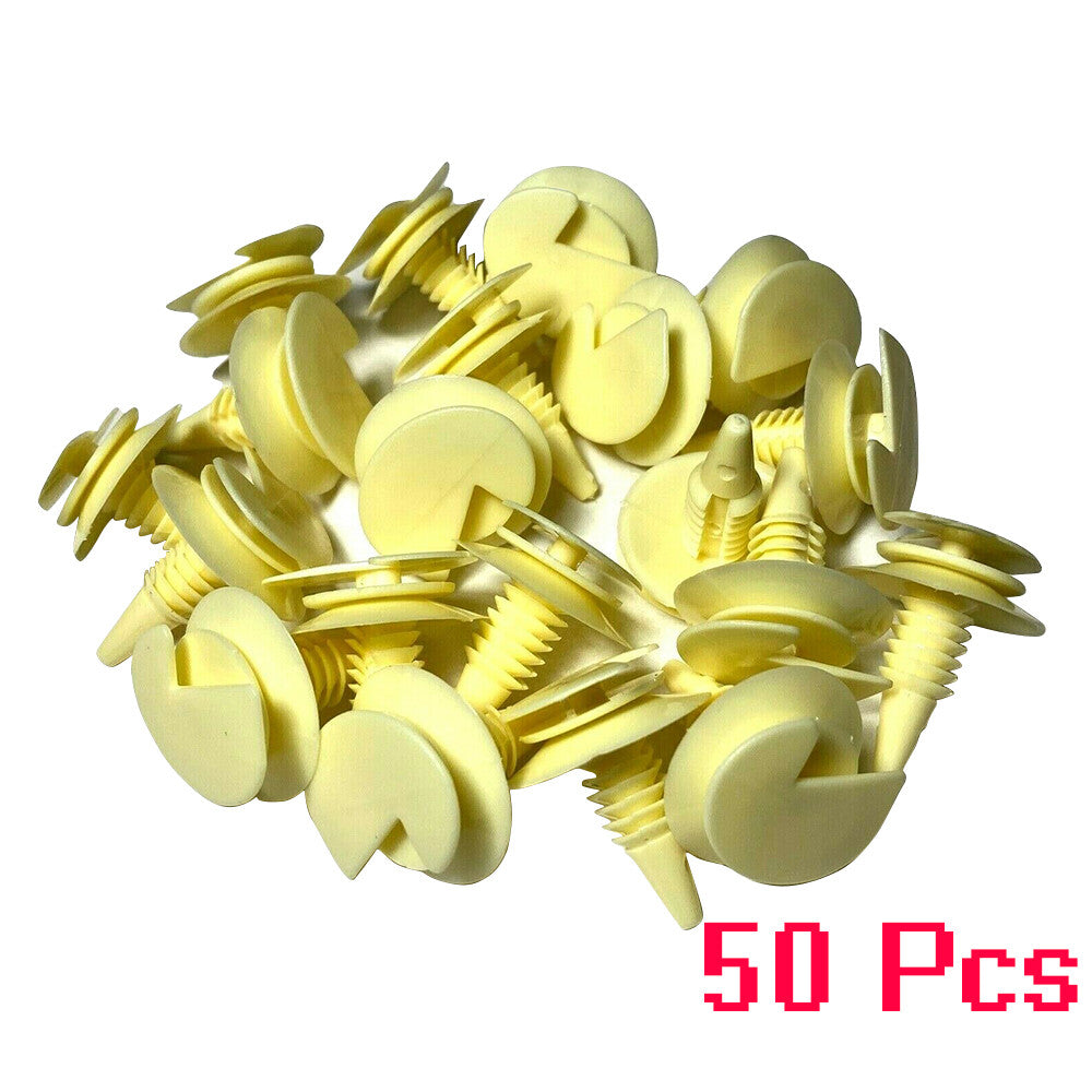 50 Interior Door Panel Buttons Clips Retainers Fasteners - 3065575 Fits