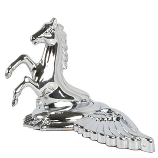 Car hood ornament badge emblem decal pegasus flight horse Chrome Zinc alloy
