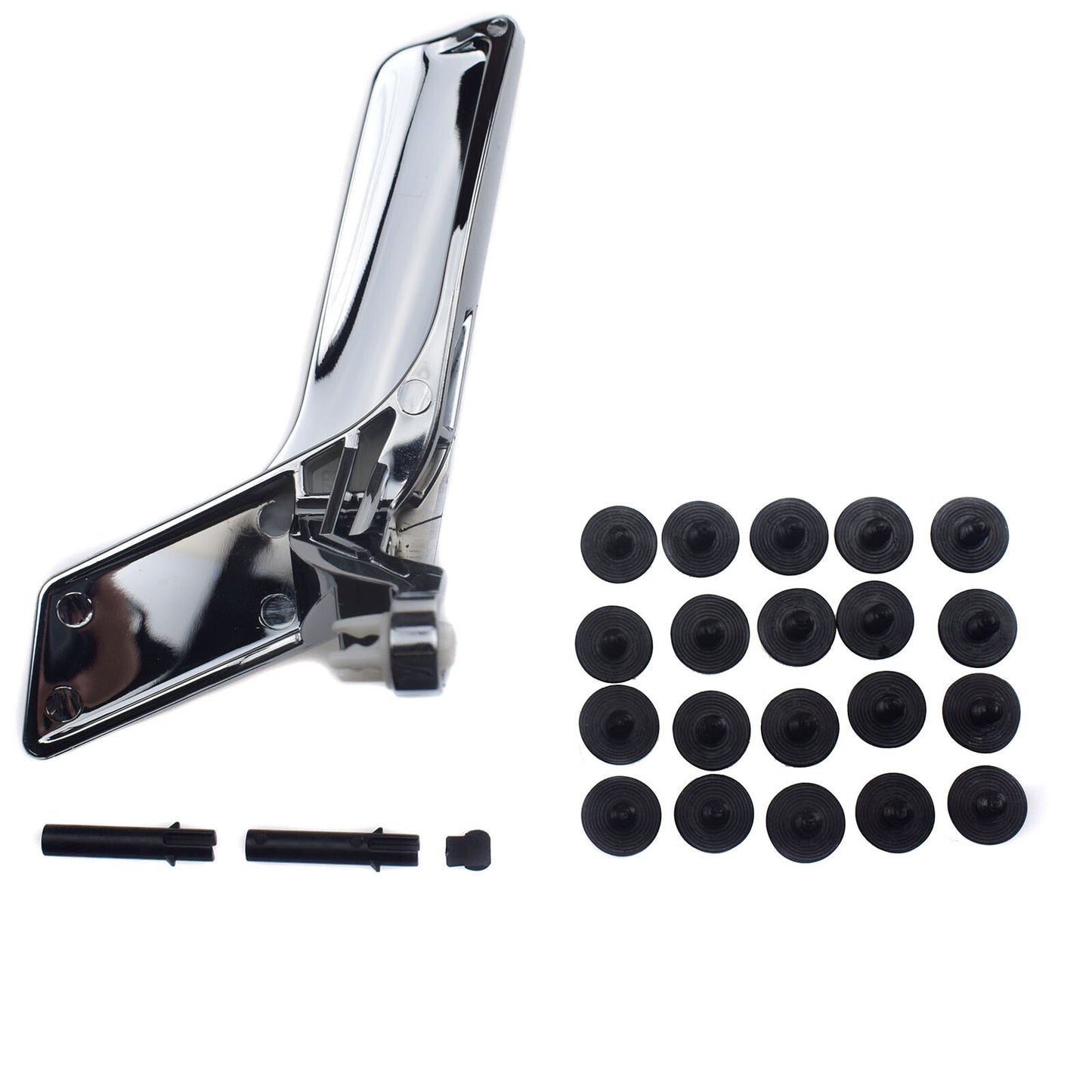 Silver inner door handle repair kit right side for C250 C350 2047202271- v