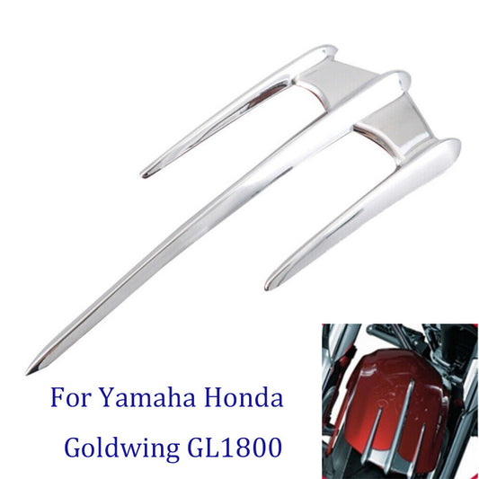 Chrome-plated front fenders and rear cargo cover trim for Honda Goldwing GL1800 2001-2015 n