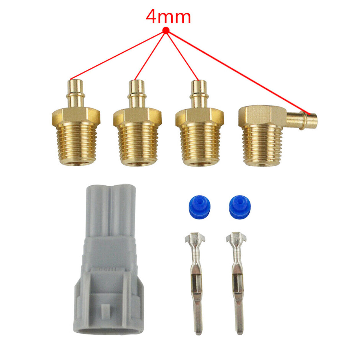 A set 3 Port 12V 5.4W Electronic Boost Control Solenoid Valve 35A-ACA-DDBA-1BA n