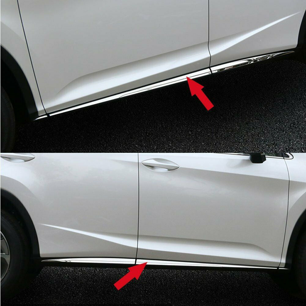 for Land Cruiser Prado FJ150 2014-2017 Chrome Rear Fog Light Cover Trims v