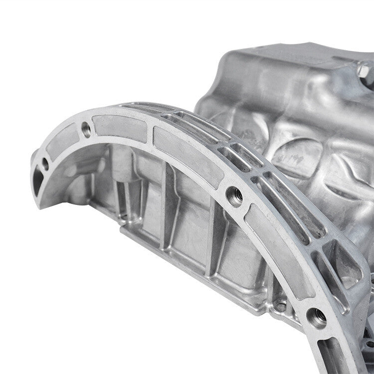 Engine Oil Pan Fit for Mercedes M270 CLA250 2700107600 Aluminum Alloy Design