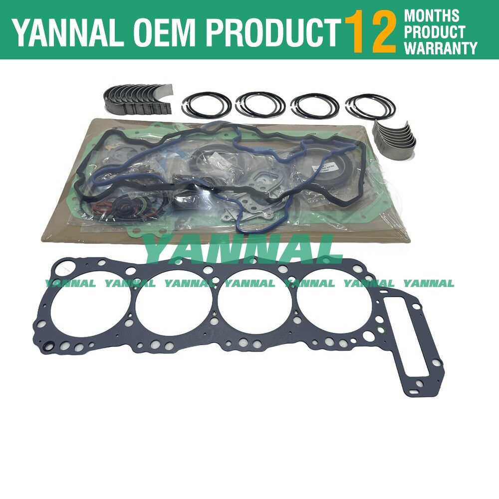 J05E overhaul re-ring kit for Hino JO5ET KOBELCO SK200-8-