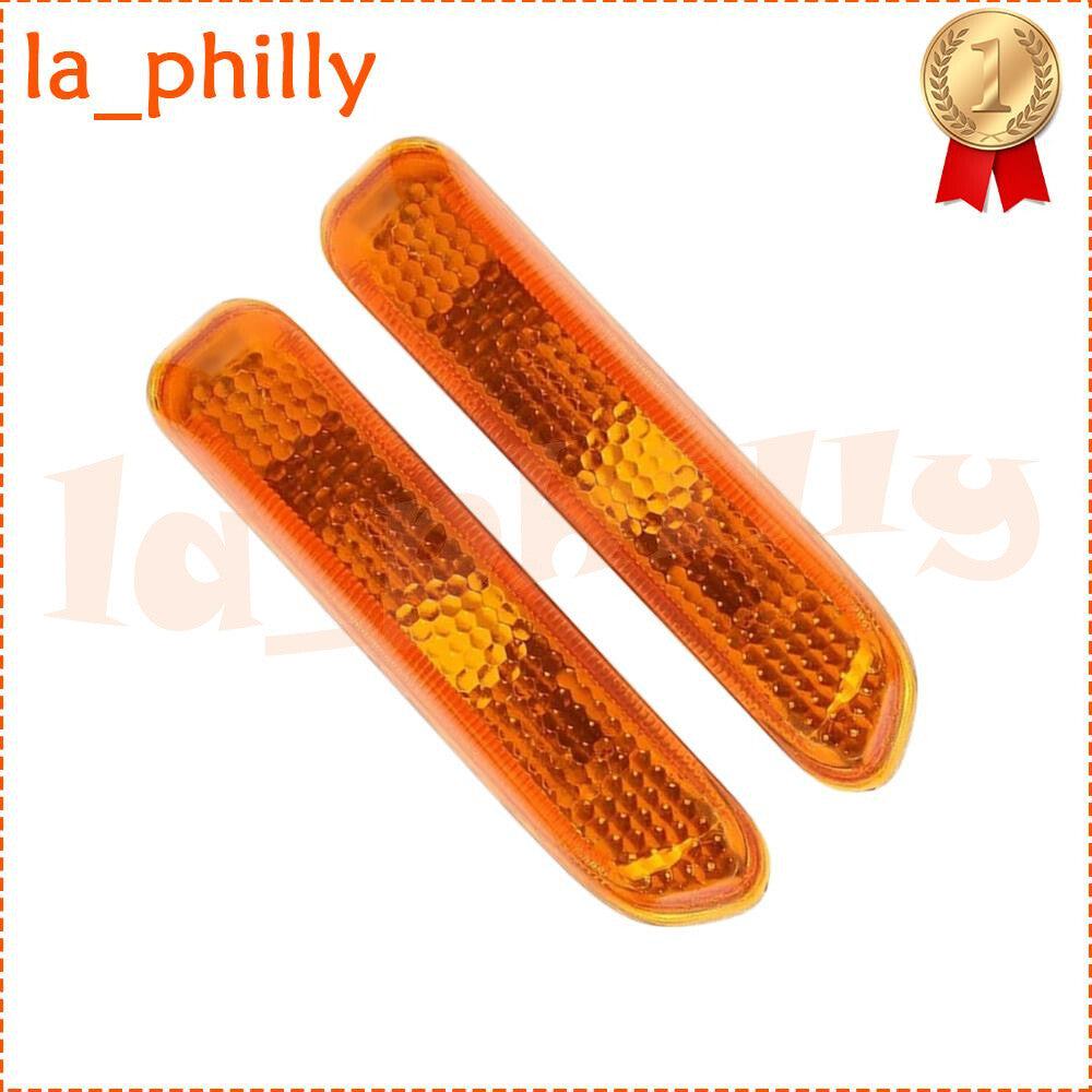 LED Side Marker Indicator Light Cap for BMW 3 Series E46 Coupe Convertible 98-06