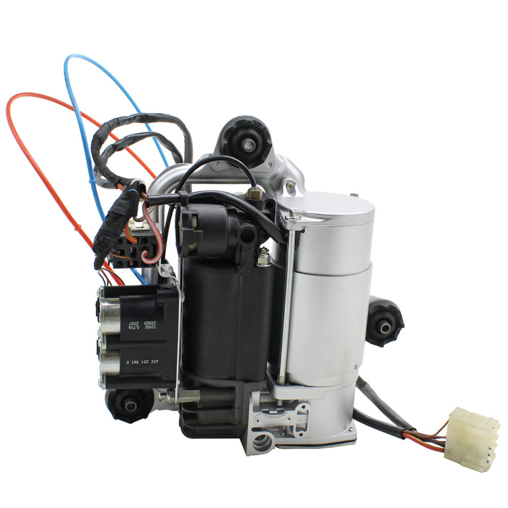 Air Suspension Compressor Pump+Valve Block for BMW X5 E53 E65 E66 E39 2Corner