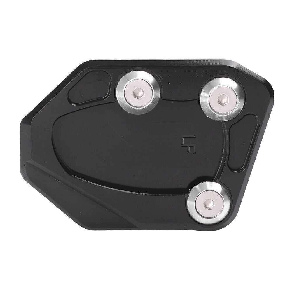 Motorcycle Kickstand Side Stand Extension Plate Pad Fit for LIFAN KPR150 Black Q