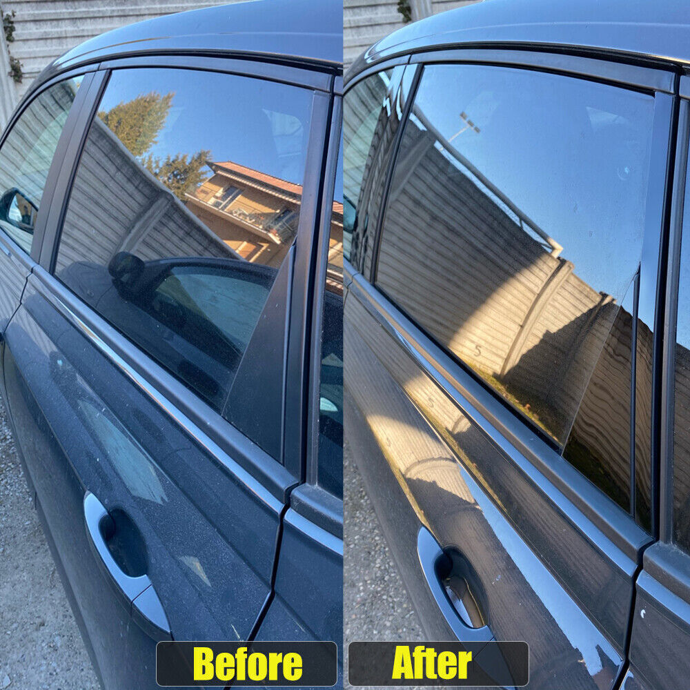 Black for Kia Seltos 2020-2023 Steel Window Center BC Pillar Panel Cover Trims